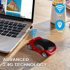 Wireless Car Mouse Cool Small Sports Car Shaped Computer Mice With Usb Receiver