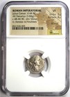 Julius Caesar Ar Denarius Silver Venus Roman Coin 46 Bc - Certified Ngc Vf