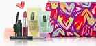 Clinique 7 Piece Gift Set Moisturizing Lotion Eye Cream Mascara Quickliner Lip