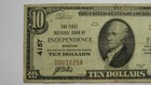 10 1929 Independence Missouri Mo National Currency Bank Note Bill Ch   4157 Vf