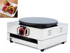 Used Commercial Crepe Maker Pancake Machine Single Head Lp Gas 2800pa With Gas L