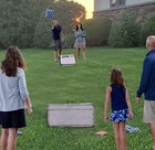Regulation Cornhole Bean Bags  American Flag Corn Hole Beanbags Toss Game Set 8 