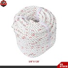 5 8in    120ft Arborist Bull Rope Tree Hoist Rigging Line Arbor Utility Polyester