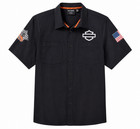 2026 Harley Davidson Factory Racing Team Service Work Shirt    Fast Johnnie New