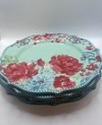 Set Of  4  Pioneer Woman Gorgeous Garden Stoneware Dinner Plates 10 3 4   