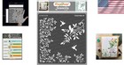 6x6 Reusable Branch Stencils - Unleash Your Creativity Effortlessly