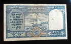 British India Burma O p Rs 10 P-28 2nd Issue George 6 Vf Deshmukh Front Profile