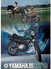 1972 Yamaha 100 Single Enduro Lt2 Factory Original Sales Brochure Reprin   10 00
