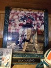 Dan Marino Autographed Picture In Plaque  Miami Dolphins When Football Was Great