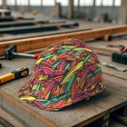 Grafitti 34 - 16  X 48  Hydrographic Film Hydro Dipping