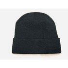 Justin Bieber Drew House Embroidered Mascot Logo Black Beanie Hat   Nwot