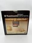 Vtg Nib Toastmaster Kitchen Dimensions Under Cabinet 4 Slice Toaster Sealed 785