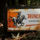 Vintage Winchester Porcelain Sign Ranger Smokeless Smith Wesson Colt Hunting Usa