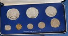 1977 Coins Of The Philippines 8 Coin Proof Set With 2 Silver Coins