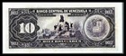 Venezuela Unc Note 10 Bolivares March 1986 P-61 Banknote  Currency  Low Shipping