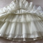 Vtg Crinoline Petticoat Half Slip Sz M Vgc Bridal formal Floor-length Usa-made