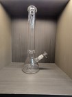 16  Glass Bong Smoking Hookah Water Pipe Heavy Beaker 7mm Thick Bongs 14mm Bowl
