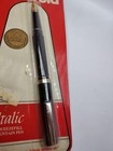 Vintage Osmiroid Italic Fountain Pen 22k Gold Nib Nos Sealed England Last
