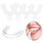 4x Silicone Night Mouth Guard Teeth Clenching Grind Dental Sleep Aid Oral Care