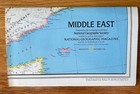 Vtg Middle East Map Early Civilizations History National Geographic Sept 1978
