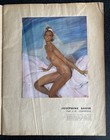 1937 Josephine Baker Folies Bergere Program From Paris France Rare Stored In Box