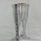 Champagne Flutes Set Gold Rim Crystal Glass Toasting Wedding Party Barware