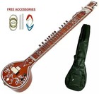 Professional Indian Sitar Instrument Tun Wood 7 Main String 9 Sympathetic String