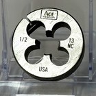 Ace Hansen 1 2 -13 Nc Adjustable Die 1-1 2  Od     Nos Military Surplus 4044
