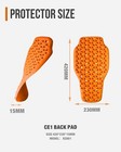Ce Level 1 Back Armor Protection Pad Motorcycle Back Protector Sports Body Armor