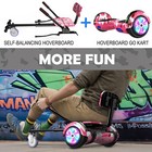 Electric Hoverboard 6 5     Go Kart Self-balancing Hoverboard Bluetooth Music