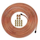  1 4 Brake Line - Upgraded 25 Ft  Brake Line Kit 2025 New   1 4 Flexible Gold