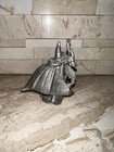 Pewter Wizard With Sword   Staff Figurine