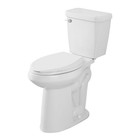 21  Tall Elongated Two Piece Toilet Single Flush 1 28gpf For Elderly Tall Person