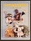 Vintage 1992  sitting Sassy  By Lisa Williams - Craft Painting Pattern Book