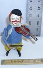 Schuco Of Germany Clown Playing Violin Wind Up Toy