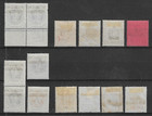 Bechuanaland Qv Overprint Selection  14v 