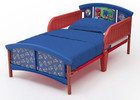 Comfortable Plastic Toddler Boys Bed Frame Side Guard Rails Bedroom Furniture