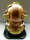 Mark V Diving Divers Deep Sea Diving Helmet Us Navy Helmet With Wood Base