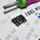 Snap-on Tools New Electric Pink   Green Short Ratcheting Screwdriver Ssdmr4b