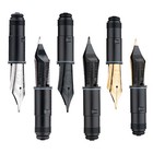German N0 6 Bock Nib Fountain Pen Ef f m b Size  Silver  Golden  Black New