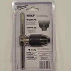 Milwaukee 49-57-5001 Tap Collet For Taps Up To 1 2 In W  T Bar Handle-brand New 