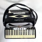 Contello Accordian With Case Made In Italy Black   wmp012037 
