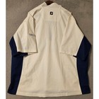 Footjoy Dryjoys Hydrolite Mens 2xl Short Sleeve 1 2 Zip Golf Rain Shirt White