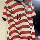 Usa Home World Cup Pulisic Red white Adult Jersey Size Slim Fit Large