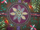 Shipibo Peru Amazon Indian 21x22 Inches Embroidered Cloth