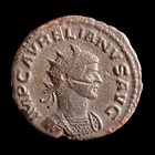 Aurelian Ar Antoninianus 270-275 Ad Antioch Sol Ancient Roman Silver Coin