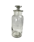 Antique Apothecary Jar  Mbw Millville Bottle Works Ground Glass Stopper C1912
