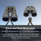 Roof Binocular Tripod Adapter Porro Binocular Quick Release 1 4-20inch