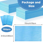 150 Pieces Bed Sheets Disposable Massage Table Sheets Waterproof Bed Cover Non W