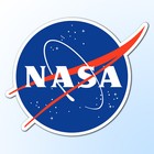 3 Pcs Nasa  meatball  Logo Space Vinyl Glossy Sticker 1  Diameter